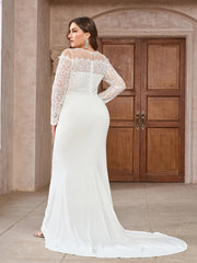 Plus Size Elegant Bridal Gown
