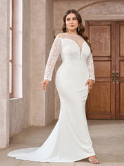 Plus Size Elegant Bridal Gown