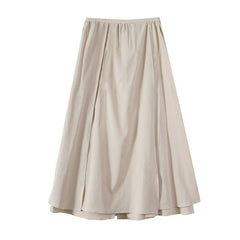 Plus Size Elegant Midi Skirt