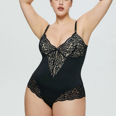 Plus Size Lace Jumpsuit Romper