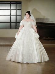 Plus Size Ball Gown Wedding Dress