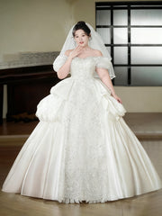 Plus Size Ball Gown Wedding Dress