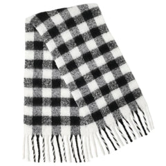 Plus Size Buffalo Plaid Scarf