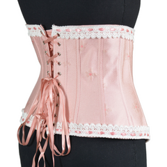 Plus Size Lace Herringbone Corset Belt