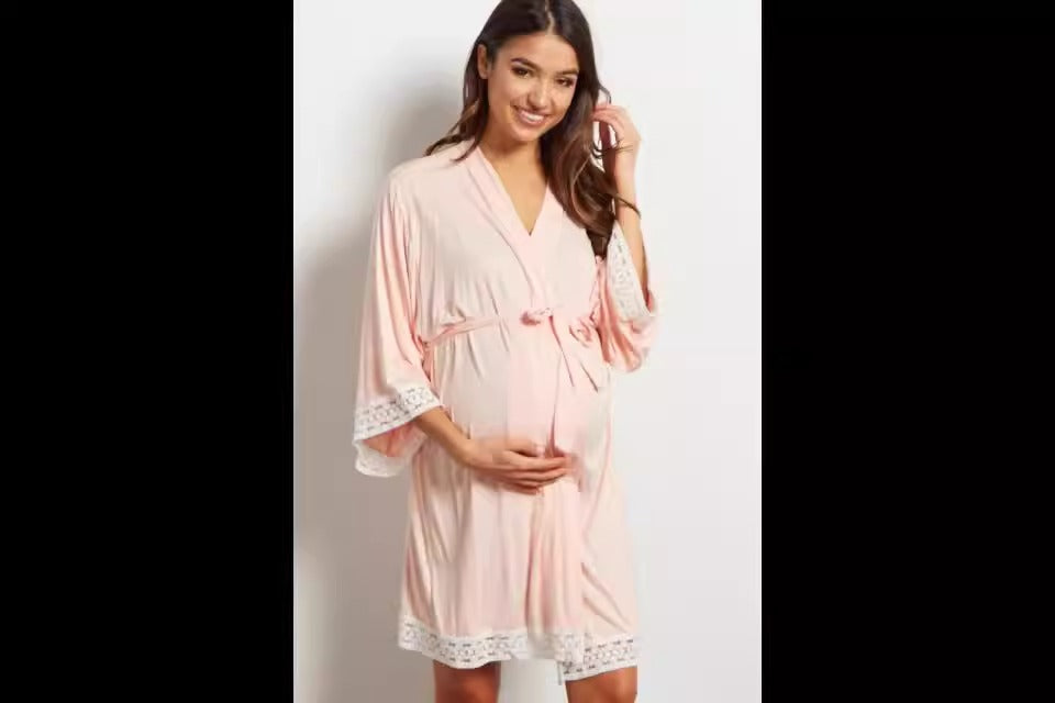 Plus Size Lace Cardigan with 3/4 Sleeves
