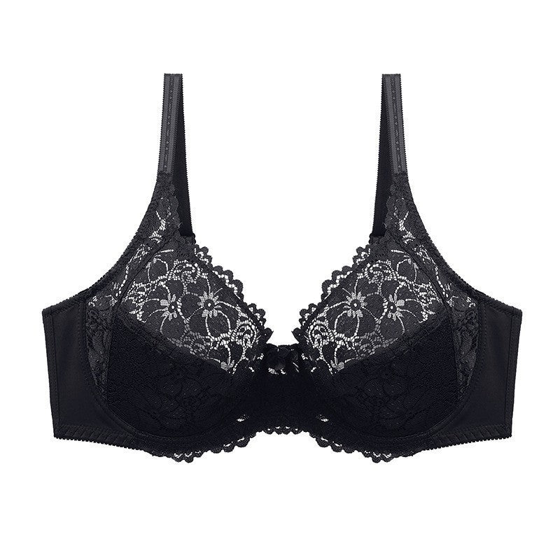Plus Size Lace 3/4 Cup Bra