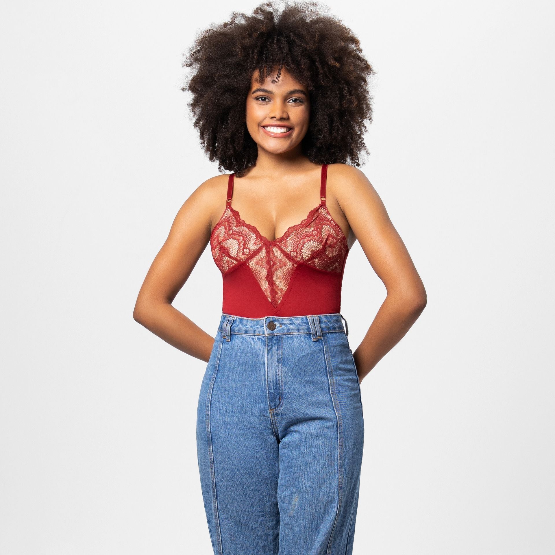 Plus Size Lace Jumpsuit Romper