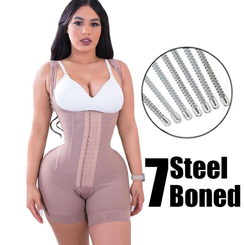Plus Size Body Shaping Bodysuit Waist Cinching