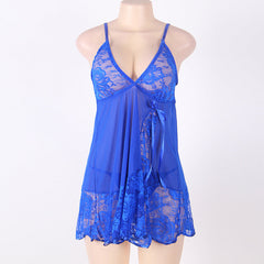 Plus Size Lace Babydoll Nightgown