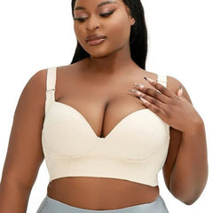 Plus Size Glossy Underwire Bra