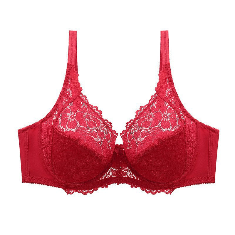 Plus Size Lace 3/4 Cup Bra