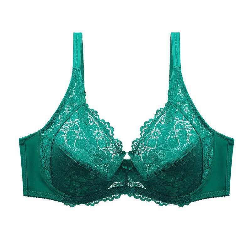 Plus Size Lace 3/4 Cup Bra