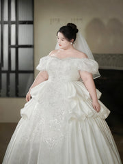 Plus Size Ball Gown Wedding Dress
