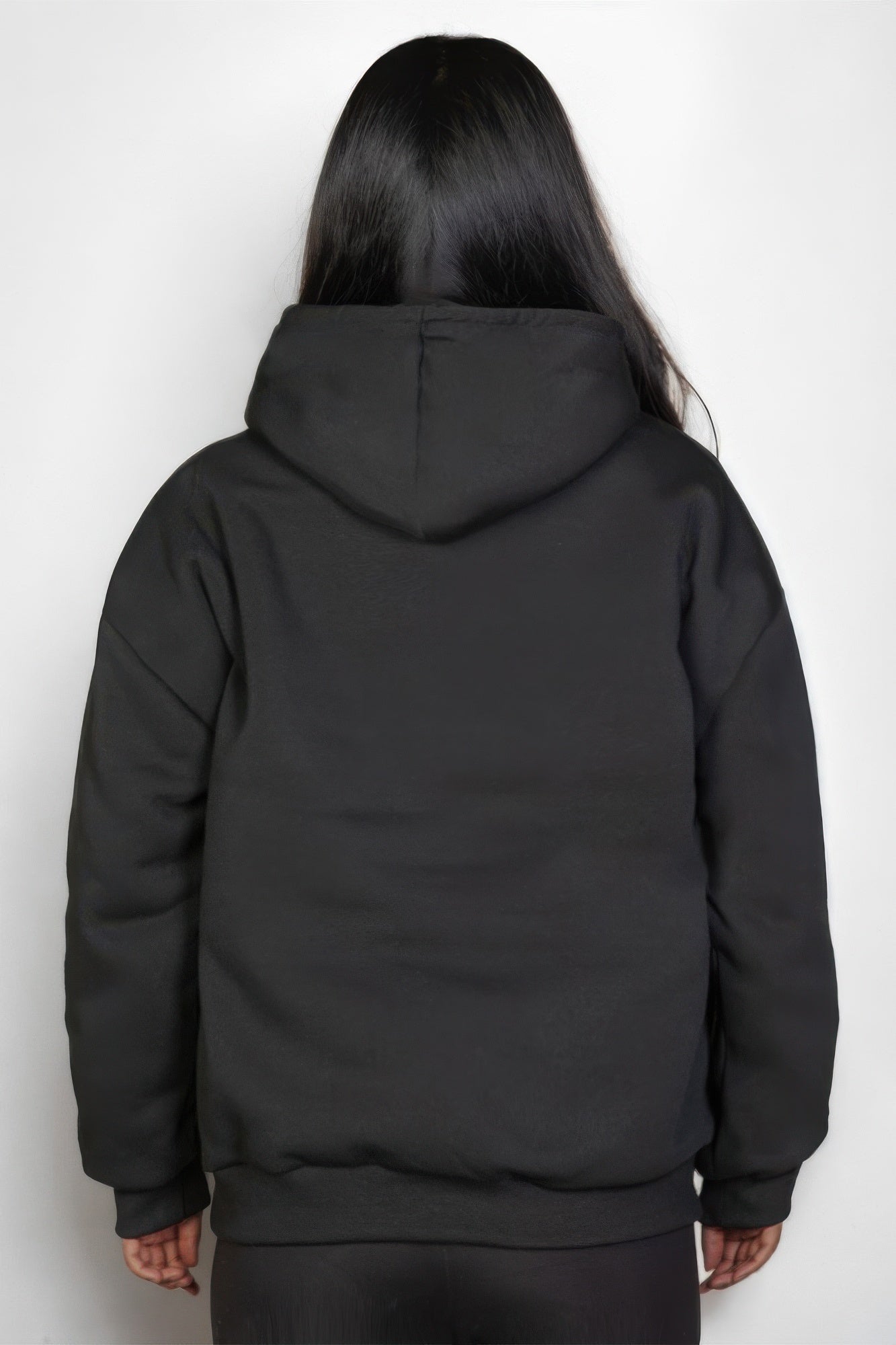 Plus Size Graphic Kangaroo Pocket Hoodie