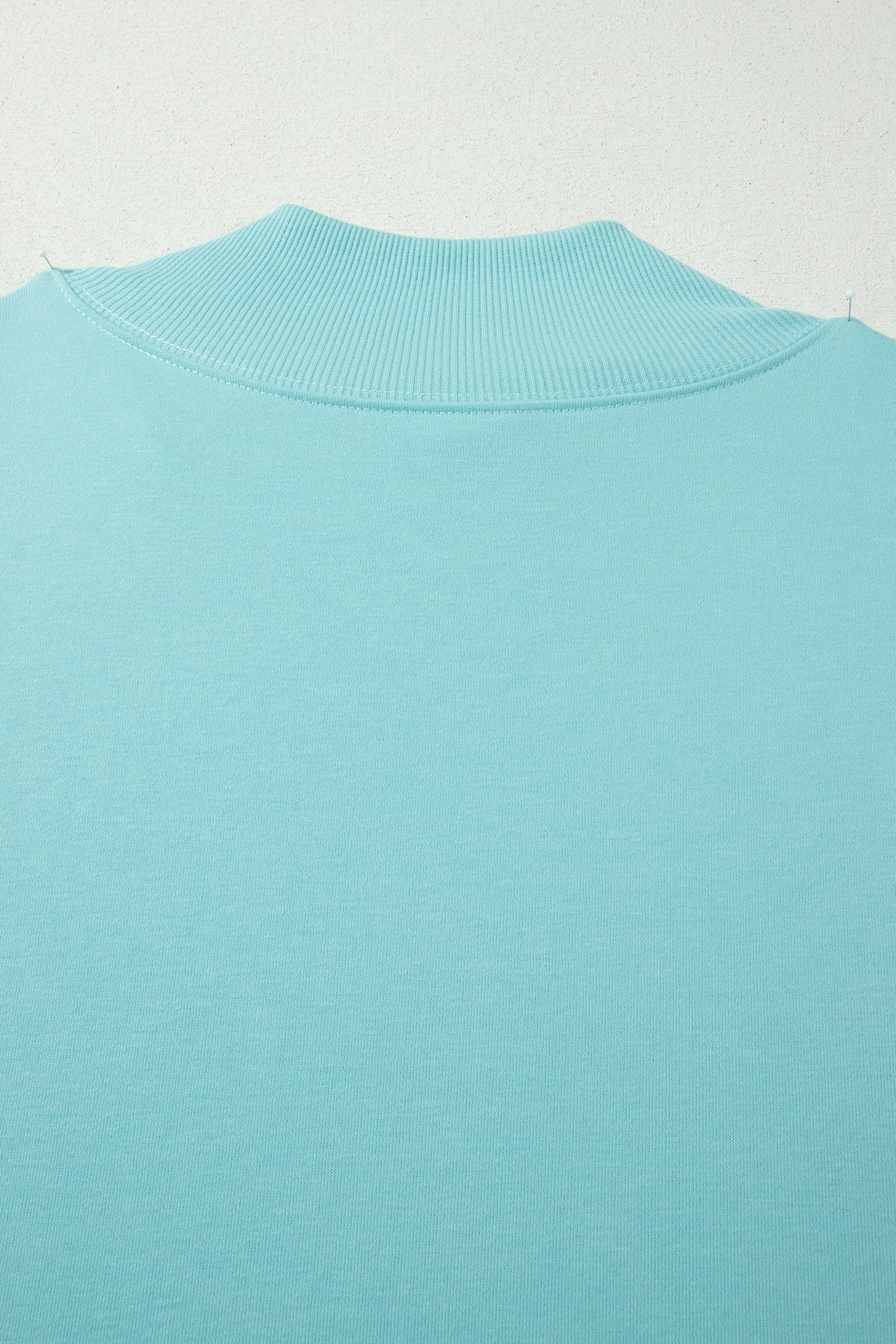 Plus Size High Neck Cap Sleeve Top