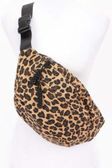 Plus Size Cotton Canvas Crossbody Bag