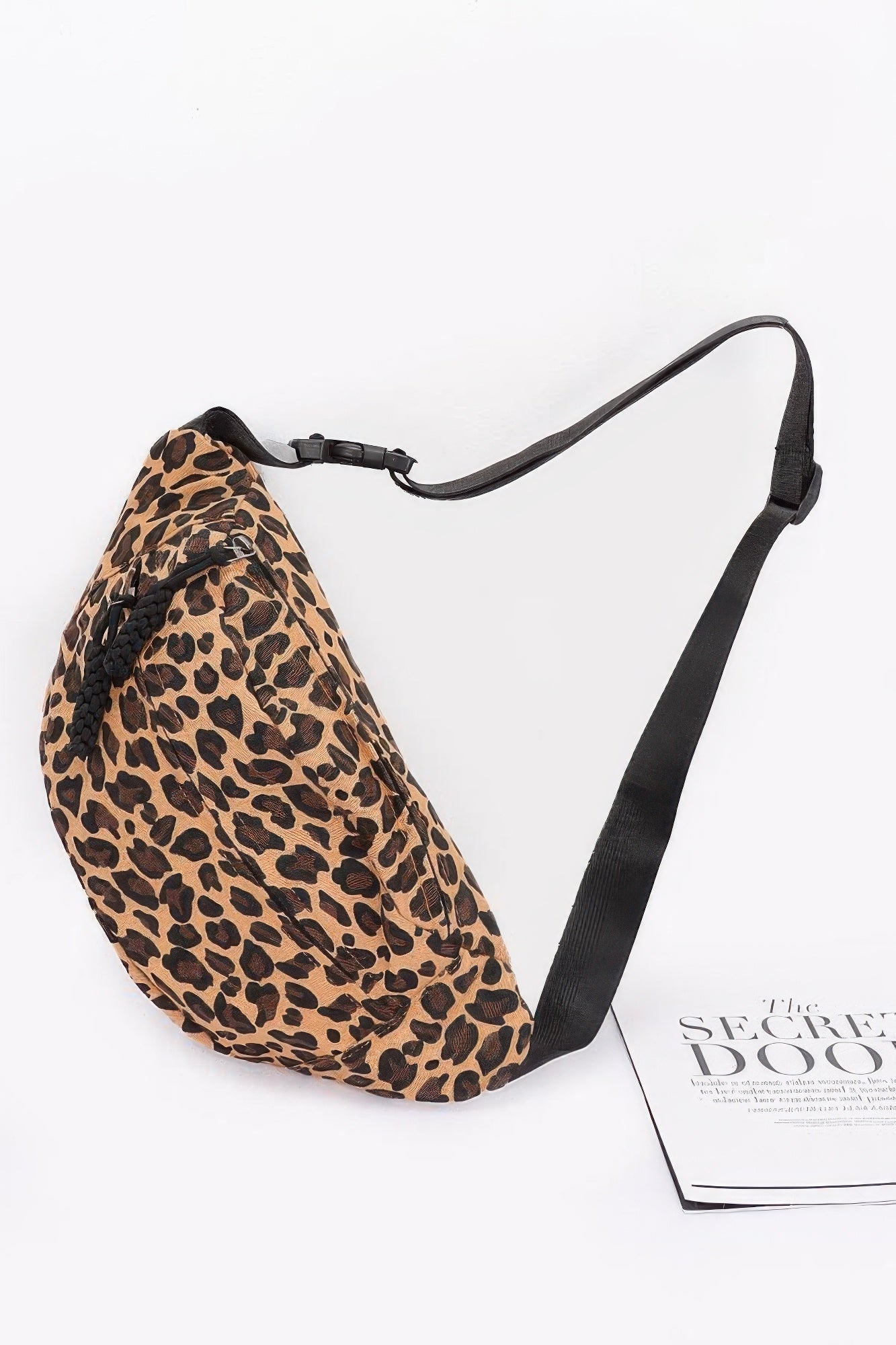 Plus Size Cotton Canvas Crossbody Bag