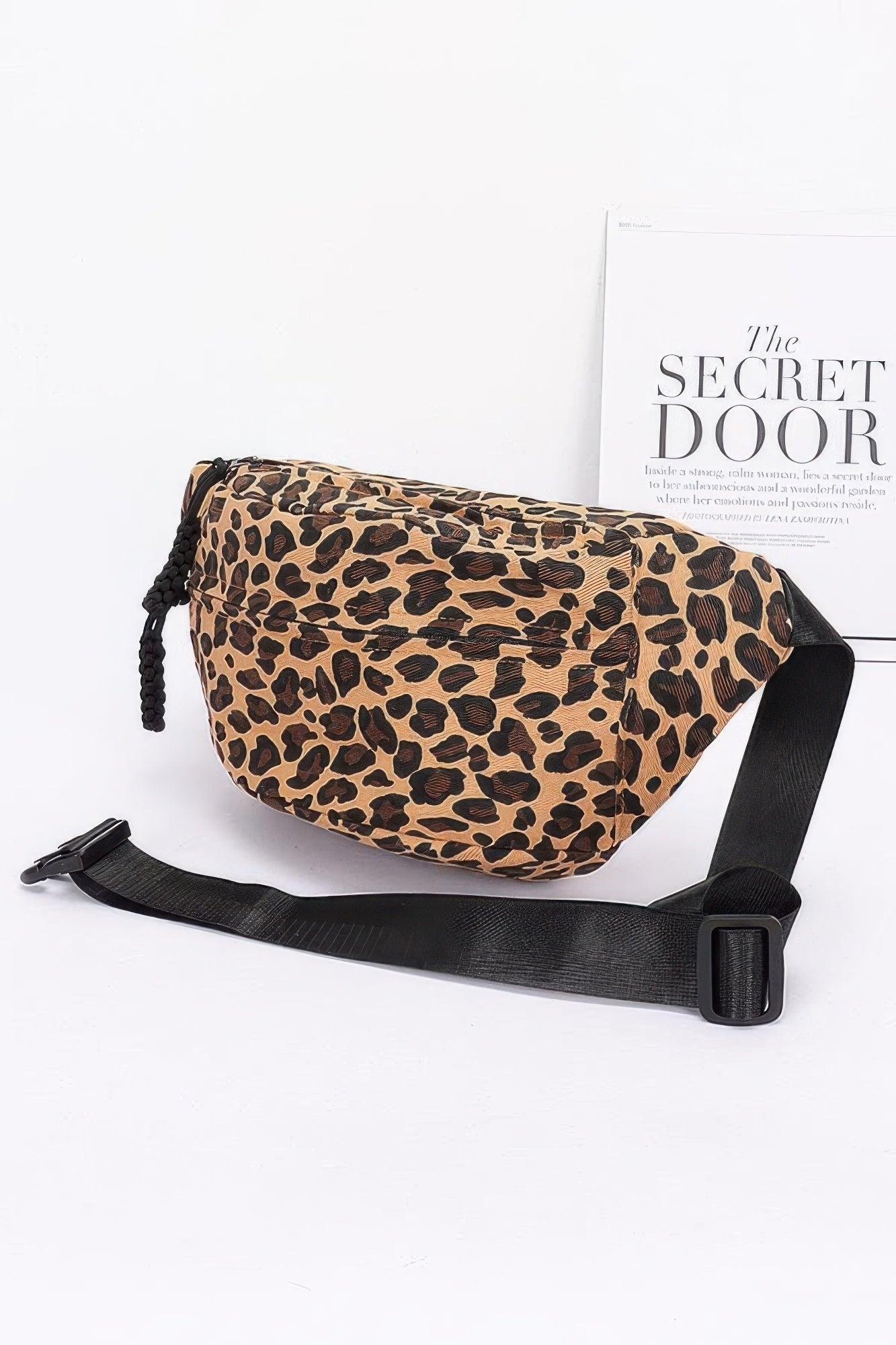Plus Size Cotton Canvas Crossbody Bag
