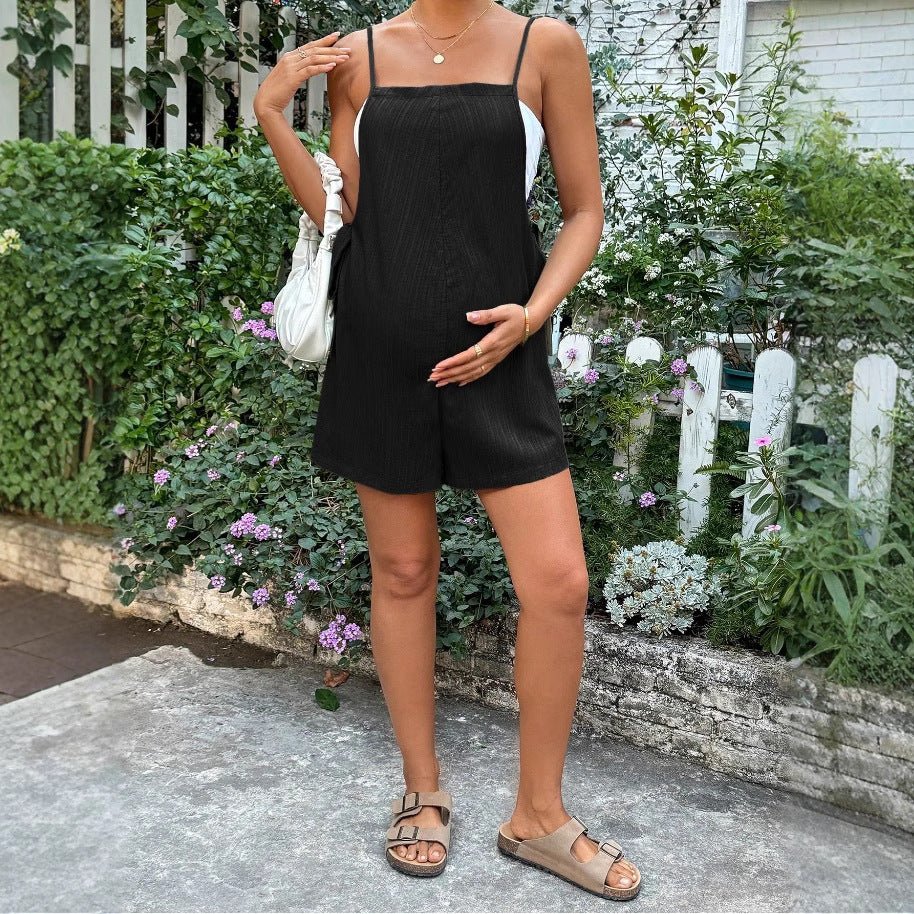 Plus Size Lightweight Maternity Shorts