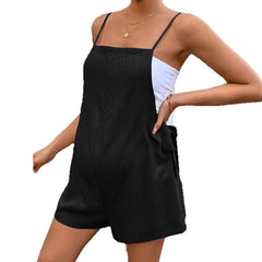 Plus Size Lightweight Maternity Shorts